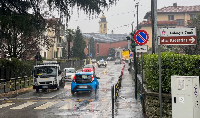 Un tratto della strada per la quale vengono sollevati problemi di sicurezza (foto Archivio)