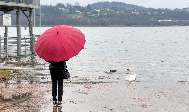 Maltempo a Varese nel weekend (Foto Archivio)