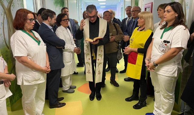 Questa mattina l’inaugurazione della Pediatria a Tradate (foto Puricelli - Blitz)