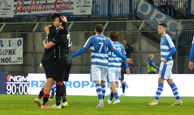 Calcio, la Pro Patria si arrende al Vicenza