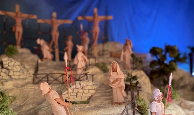 Il Presepe pasquale realizzato a Gorla Maggiore, l’unico in provincia di Varese