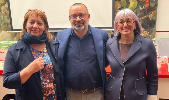 Giovanni Fagone insieme a Filetti e Sorrentino