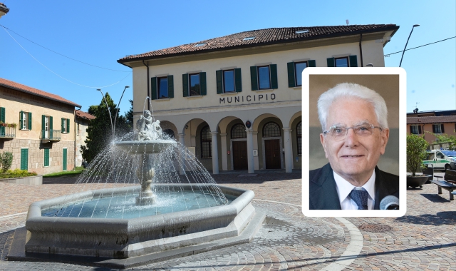 Gavirate proclamata città da Sergio Mattarella