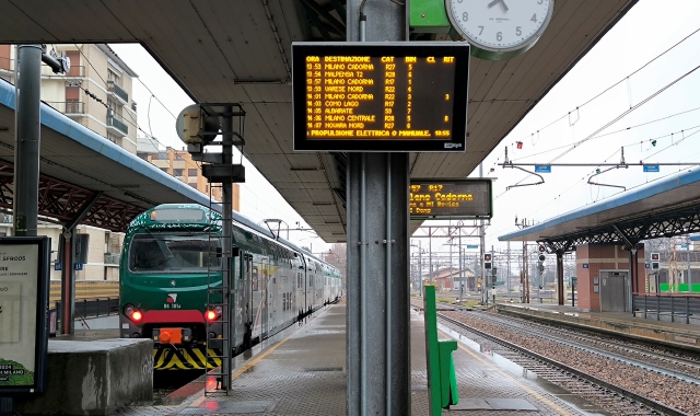 Lombardia: treni in ritardo, aumenta l’indennizzo