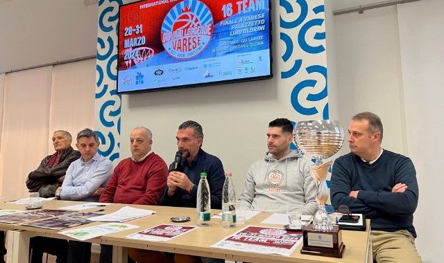 La presentazione del Torneo Giovani Leggende