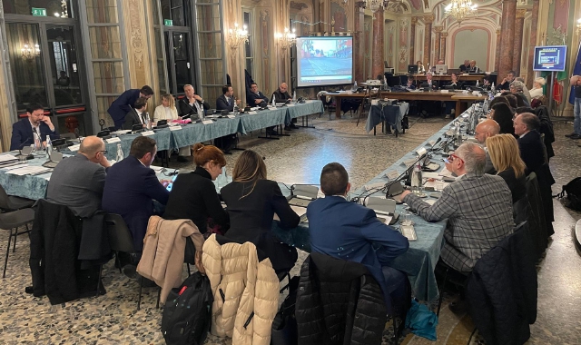 Il Consiglio comunale nel quale la Lega ha chiesto la convocazione della commissione sicurezza (foto Blitz)