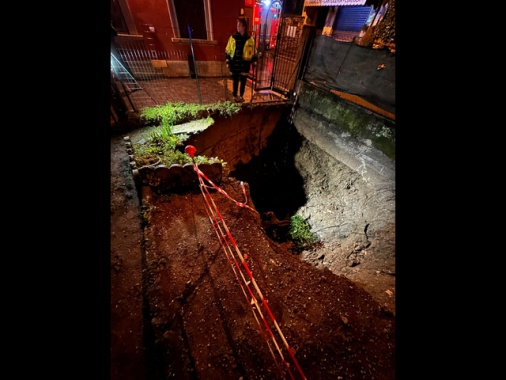 150 interventi dei vigili del fuoco per il maltempo in Lombardia
