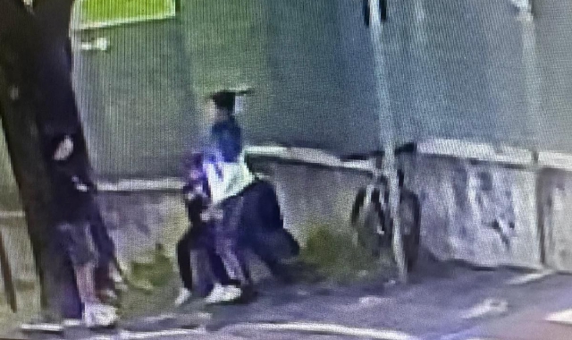Un fotogramma dell’impianto cittadino di videosorveglianza
