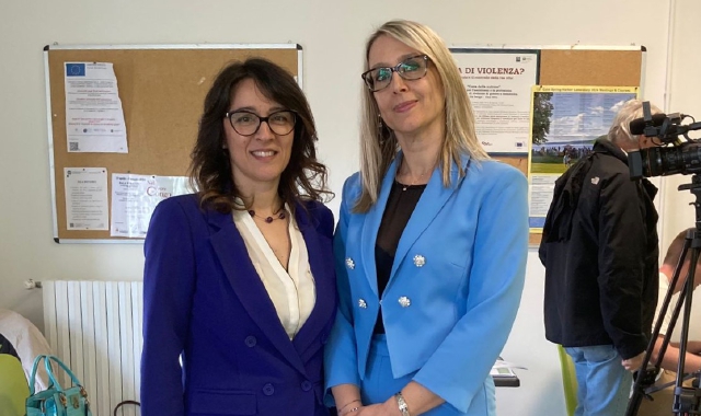 Federica Ravasi, a sinistra, con Cristiana Morosini, docente di bonifica dei siti contaminati