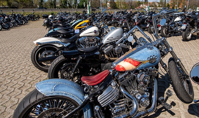 Il club Hells Angels Milano (Foto Archivio)