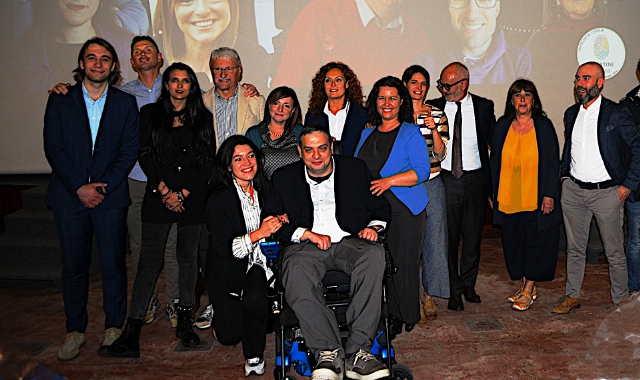 La lista “Impronta Civica” guidata da Gian Luca Ubertini (Foto Redazione)