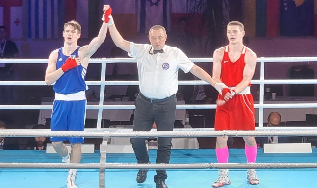 Christian Sarsilli sul tetto d’Europa