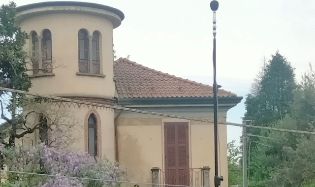 La centralina in via delle Scuole
