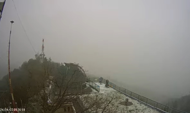 Neve al Campo dei Fiori e al Mottarone