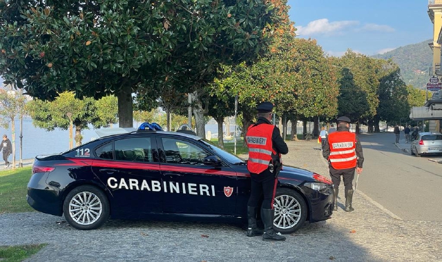 Sono intervenuti i carabinieri