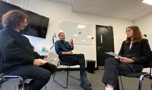 L’incontro con il prof. Luca Longo