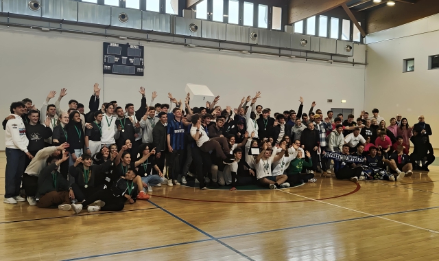 Foto di gruppo per gli studenti dell’Insubria