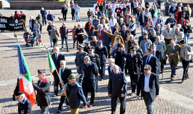 La festa del 25 aprile a Varese (Foto Archivio)