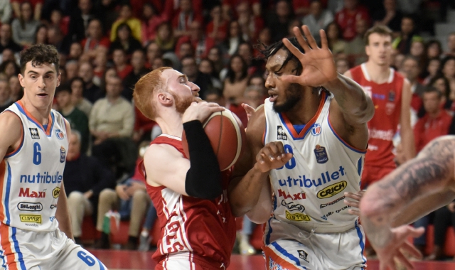 Mannion in azione contro Treviso  (foto Blitz)