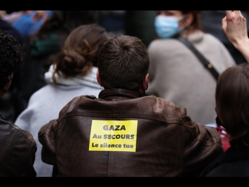 Polizia sgombera manifestanti filo Palestina alla Sorbona