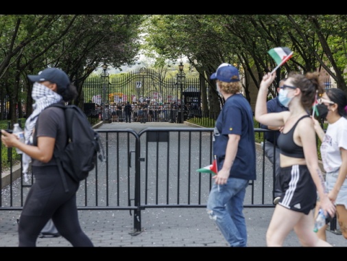 Columbia University chiude ingressi al campus tranne uno