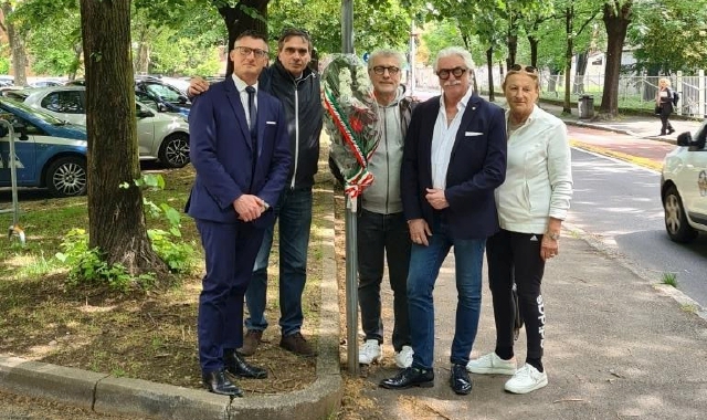 Legnano, l’omaggio di FdI a Borsani