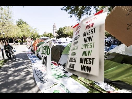 Proteste pro-Gaza, a Princeton sciopero della fame