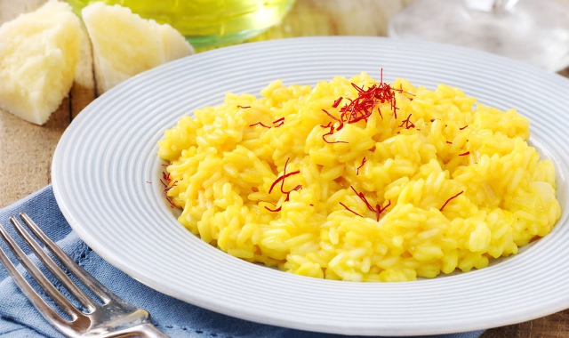 Il risotto Saffron, variante elevetica di quello alla Milanese