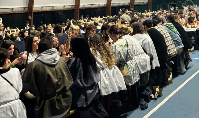 In più di 800 alla cena gallica di San Domenico