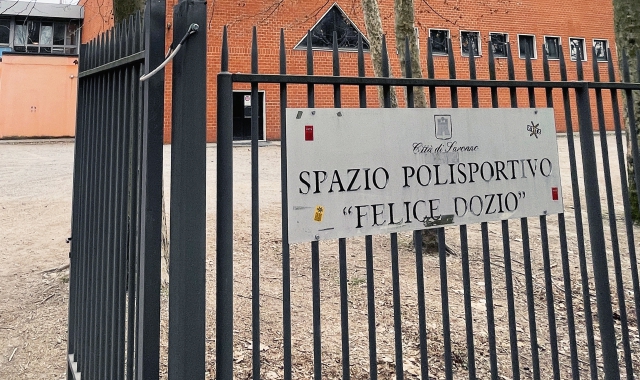 Spogliatoio e corridoio allagati al Paladozio di Saronno