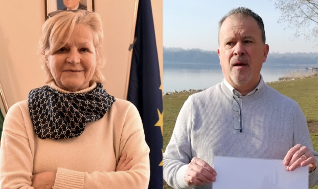 Silvana Alberio e Gianni Lucchina si sfidano per la carica di sindaco a Gavirate