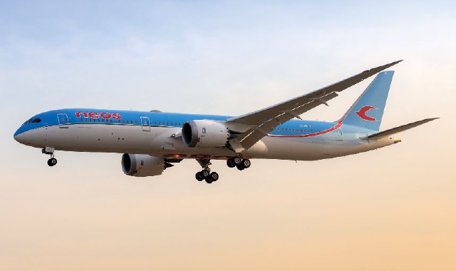 Un aereo della flotta Neos