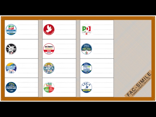 Europee: online i fac-simile delle schede di voto