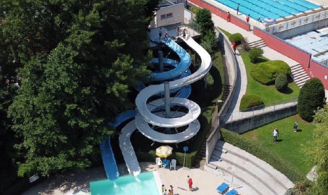 Il parco acquatico di Lavena Ponte Tresa