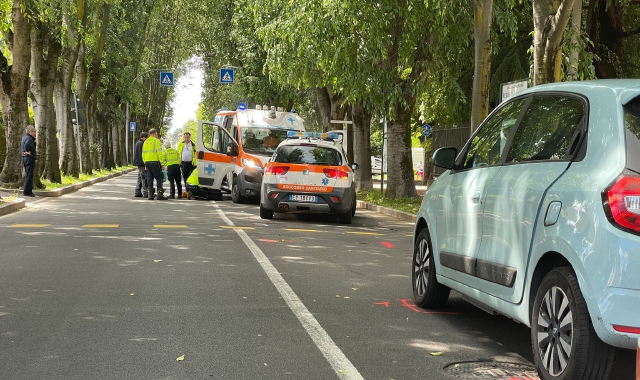 Saronno: anziano investito. È grave