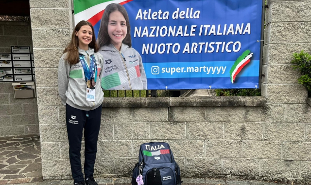 L’atleta Martina Pizio (Foto Redazione)