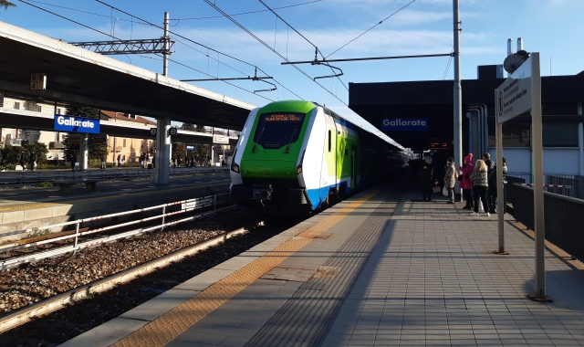 A bordo senza biglietto, il treno ferma a Gallarate