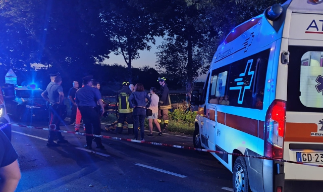 L’incidente a Inveruno (Pubblifoto)