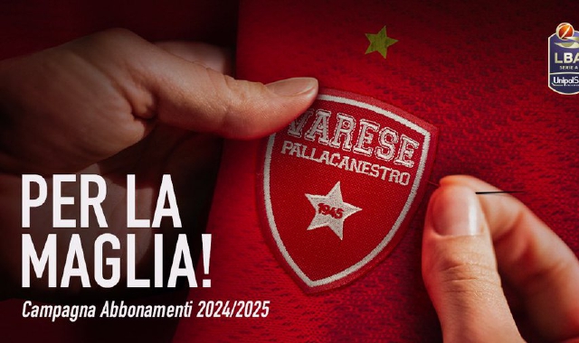 Varese lancia la campagna abbonamenti