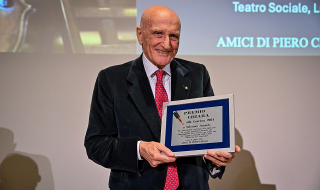 Accardo “incoronato” a Luino: «Senza musica non c’è vita»