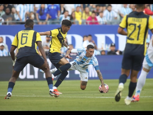 Calcio: Argentina-Ecuador 1-0 in amichevole, gol di Di Maria