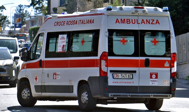 Incidente a Lozza, grave motociclista