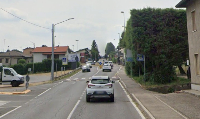 Rettilinei e curve (una rotonda) della pista indicata dai residenti come teatro delle gare di accelerazione e di velocità in auto da parte di gruppi di giovani