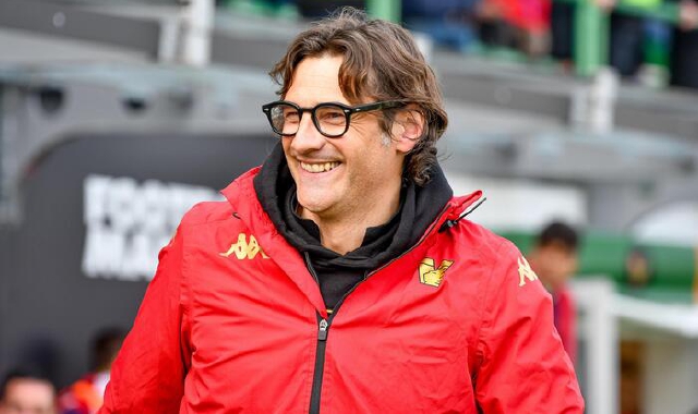 Paolo Vanoli sulla panchina del Venezia (foto Ettore Griffoni/ANSA)