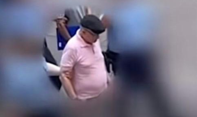 Renato Vallanzasca arriva in tribunale a Milano per l’udienza di ieri, 19 giugno