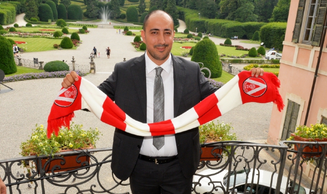 Alì Zeaiter, presidente del Varese 1910 nel 2015 (foto Blitz)