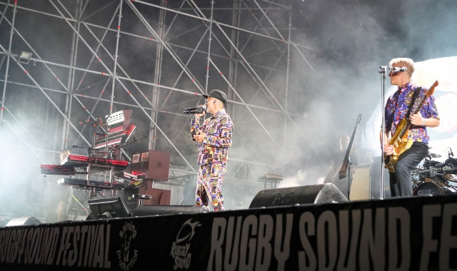 I Subsonica sul palco a Legnano (Todaro - Pubblifoto)