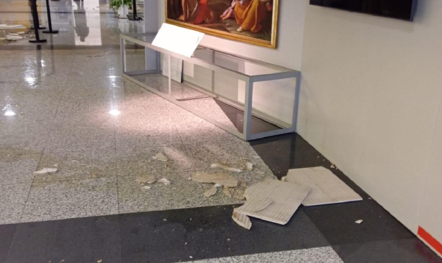 Nubifragio a Varese, disagi in ospedale