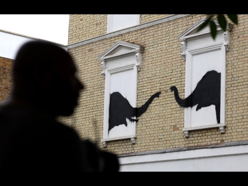 Due elefanti a Chelsea, secondo capitolo di Banksy