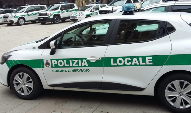 È intervenuta la polizia locale